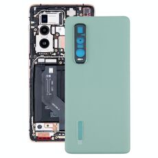 Per OPPO Find X2 Pro CPH2025 PDEM30 Cover posteriore per batteria in materiale originale in pelle (verde)