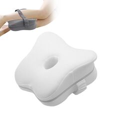 Memory Foam incinta donna gamba pastiglie per adulti ginocchio di bellezza gamba di bellezza cuscino (puro jacquard bianco)