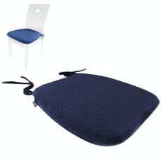 Memory Foam Addensare Sgabello Sgabello Cuscino Divano Window Sill Bay Window Seat Cushion, Colore: benda (blu navy)