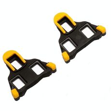 3 set Bicycle Splint Set 6 gradi Piastra di blocco stradale speciale per scarpe da strada (giallo)