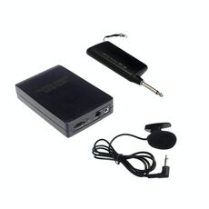 Microfono amplificatore wireless WR601 / microfono lavalier per riunioni ed etichetta, consegna casuale di colori chiari