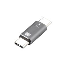 Convertitore da spina maschio a maschio USB-C / Type-C 4.0 Adattatore per sincronizzazione dati da 40 Gbps