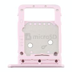 Vassoio scheda SIM per Samsung Galaxy Tab S6 Lite / SM-P615 + vassoio scheda Micro SD (rosa)