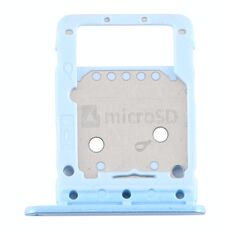 Vassoio per scheda SIM per Samsung Galaxy Tab S6 Lite / SM-P615 + vassoio per scheda Micro SD (blu)