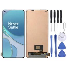 Schermo LCD originale AMOLED per OnePlus 8T 5G KB2001 KB2000 KB2003 con assemblaggio completo di digitalizzatore (nero)