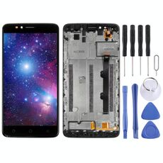 Schermo LCD OEM per T-Mobile Revvl Plus c3701a digitalizzatore assemblaggio completo con cornice (nero)