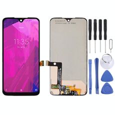 Schermo LCD OEM per T-Mobile Revvlry Plus xt1965-t con digitalizzatore assemblaggio completo (nero)