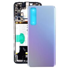 Per Vivo Y73s / V2031A Coperchio batteria posteriore (argento)