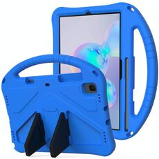Custodia protettiva anti caduta per Galaxy Tab S6 T860 / T865 EVA con supporto (blu)