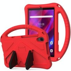 Per Lenovo Tab M8 TB-8505F / X (HD) / 8705 Guscio protettivo anti caduta piatto EVA con supporto (rosso)