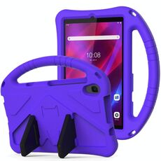 Per Lenovo Tab M8 TB-8505F / X (HD) / 8705 Guscio protettivo anti caduta piatto EVA con supporto (viola)