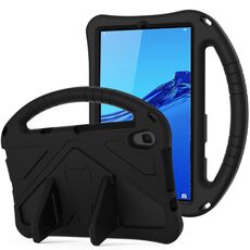 Per Huawei MediaPad M5 Lite 8 Guscio protettivo anti caduta piatto EVA con supporto (nero)