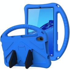 Per Huawei MediaPad M5 Lite 8 Guscio protettivo anti caduta piatto EVA con supporto (blu)