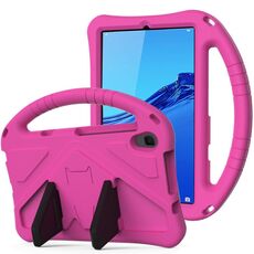 Per Huawei MediaPad M5 Lite 8 Guscio protettivo anti caduta piatto EVA con supporto (RedRose)