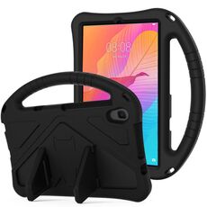 Per Huawei MatePad T8 EVA Custodia protettiva anti caduta piatta con supporto (nero)