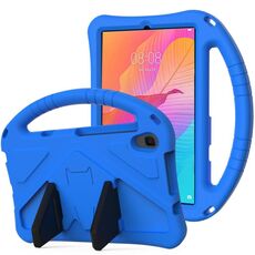 Per Huawei MatePad T8 EVA Custodia protettiva anti caduta piatta con supporto (blu)