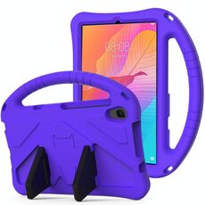 Per Huawei MatePad T8 EVA Custodia protettiva anti caduta piatta con supporto (viola)