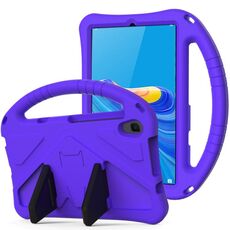 Per Huawei MediaPad M6 8.4 Guscio protettivo anti caduta piatto EVA con supporto (viola)