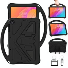 Per Huawei Enjoy Tablet 2 10.1 Custodia protettiva anti caduta in EVA piatta con supporto (nero)