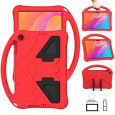 Per Huawei Enjoy Tablet 2 10.1 Guscio protettivo anti caduta piatto EVA con supporto (rosso)
