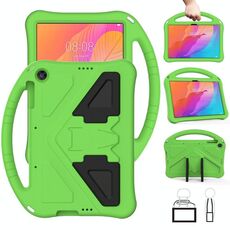Per Huawei Enjoy Tablet 2 10.1 Custodia protettiva anti caduta in EVA piatta con supporto (verde)