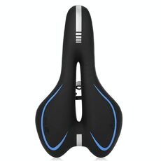 Seggiolino per bicicletta in silicone Sella per mountain bike Cuscino per sedile Comodo accessori per biciclette Attrezzatura (blu)