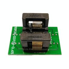 SSOP20 TSSOP20 OTS-28-0.65-01 Presa adattatore a doppio contatto con chip placcato in oro