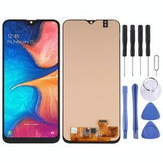 Schermo LCD OLED per Samsung Galaxy A20 SM-A205 con assemblaggio completo di digitalizzatore