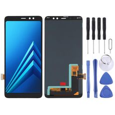 Schermo LCD OLED per Samsung Galaxy A8+ (2018) SM-A730 con assemblaggio completo di digitalizzatore