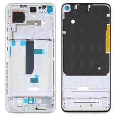 Piastra per cornice LCD per alloggiamento anteriore per Xiaomi Mi 10T Pro 5G / Mi 10T 5G / Redmi K30S M2007J3SC M2007J3SY (Argento)