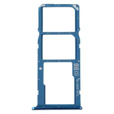 Vassoio scheda SIM + vassoio scheda SIM + vassoio scheda micro SD per Motorola Moto E6 Play / XT2029 / XT2029-1 (blu)