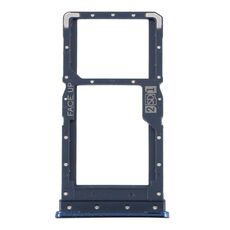Vassoio scheda SIM + vassoio scheda SIM / vassoio scheda micro SD per Motorola Moto G9 Plus XT2087-1 (blu)