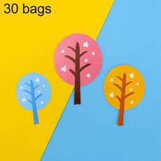 30 sacchetti albero foresta inserto torta inserto bandiera inserto bandiera decorazione cottura torta di compleanno inserto scheda decorazione torta (CP-492)
