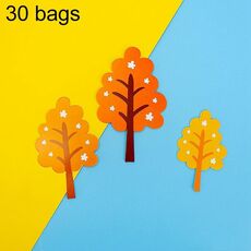 30 sacchetti albero foresta inserto torta inserto bandiera inserto bandiera decorazione cottura torta di compleanno inserto scheda decorazione torta (CP-494)