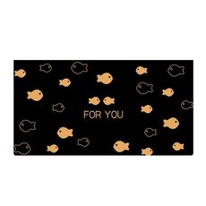 12 PZ Black Bronzing Biglietto Greeting Biglietto d'auguri di alta durata Golden Blessing Biglietto di auguri con busta (Piccolo pesce)