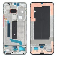 Piastra con cornice centrale originale per Xiaomi Mi 10 Lite 5G / Mi 10 Youth 5G M2002J9G (argento)