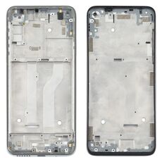 Piastra cornice cornice LCD alloggiamento anteriore per Motorola Moto G Fast (argento)