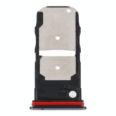 Vassoio scheda SIM + vassoio scheda SIM / vassoio scheda micro SD per Motorola Edge XT2063-3 (nero)