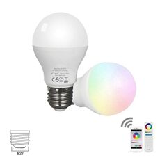 FUT014 E26 / E27 6W RGB + CCT Lampadina a Led Smart Phone APP WIFI LED Luce Bianca Luce Calda Dimmerabile