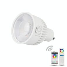 FUT107 GU10 6W Doppio Faretto LED CCT Bianco per Camera da Letto e Soggiorno