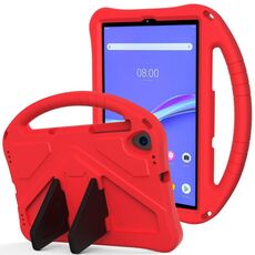 Per Lenovo M10 Plus X606 / Tab Tab K10 2021 TB-X6C6F / TB-X6C6L / TB-X6C6X EVA Anti caduta flat Case protettiva con supporto (rosso)