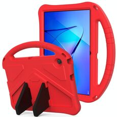 Per Huawei MediaPad T3 10 Guscio protettivo anti caduta piatto EVA con supporto (rosso)
