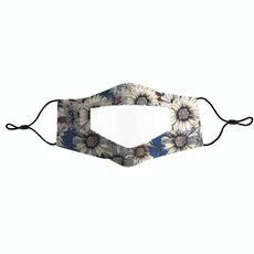 3 PCS Anti-Fog Lip Language Face Shield per i sordi e muti Visiera con stampa a tinta unita (Stampa A)