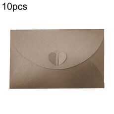 50 PCS Love fibbia perla carta timbratura a caldo involucro involucro lettera di invito (rame)