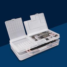 2 PCS Doppio strato Clashell Mobile Phone riparazione parti di riparazione della scatola di rotazione del telefono cellulare Disassemblaggio della vite del componente della vite della vite