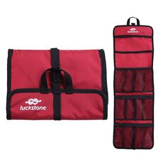 LUCKSTONE Outdoor Climbing Rope Hook Storage Bag Attrezzatura da arrampicata Borsa per organizzare la borsa degli attrezzi (rossa)