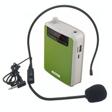 L'amplificatore vocale portatile Rolton K300 supporta la radio FM / MP3 (verde)