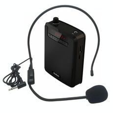 L'amplificatore vocale portatile Rolton K300 supporta radio FM / MP3 (nero)