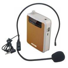 L'amplificatore vocale portatile Rolton K300 supporta la radio FM / MP3 (arancione)