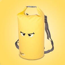 10L SPORON Outdoor Seaside Beach Nuoto Rafting Borsa impermeabile Borsa a secchiello in tessuto a rete in PVC (gialla)